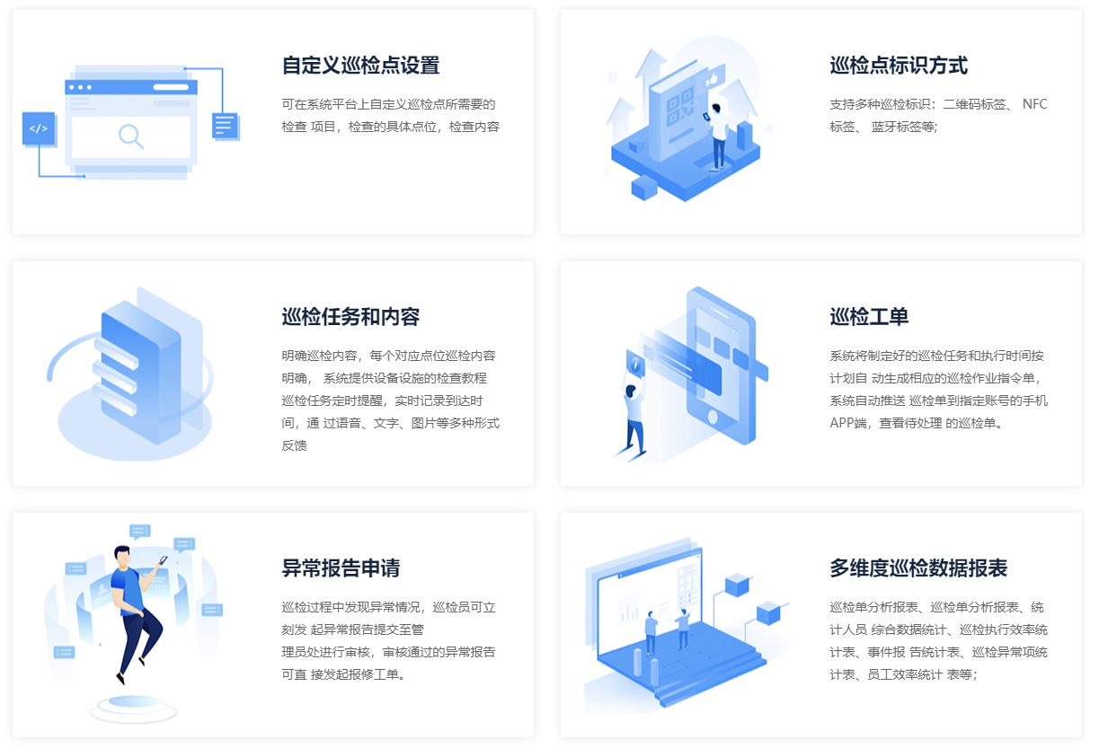 巡检管理主要功能